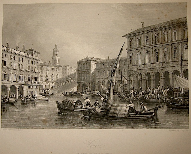 Higham T. Venice, the Rialto and Ponte di Rialto 1860 ca. Londra, Blackie & Son 